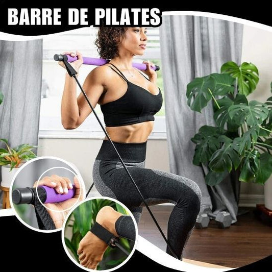 PilatesFlex™ - Barre de pilates portable