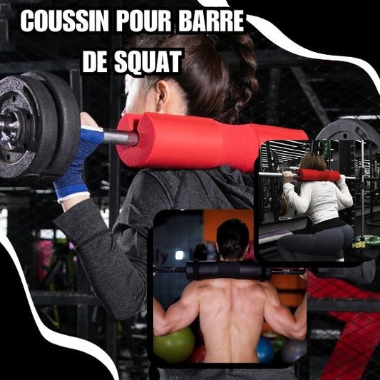 SquatComfort™ - Coussin pour barre de squat